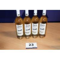 4 flessen à 75cl witte wijn JAS D'ESCLANS,  Côte de Provence, Cru Classé, 2019, Frankrijk